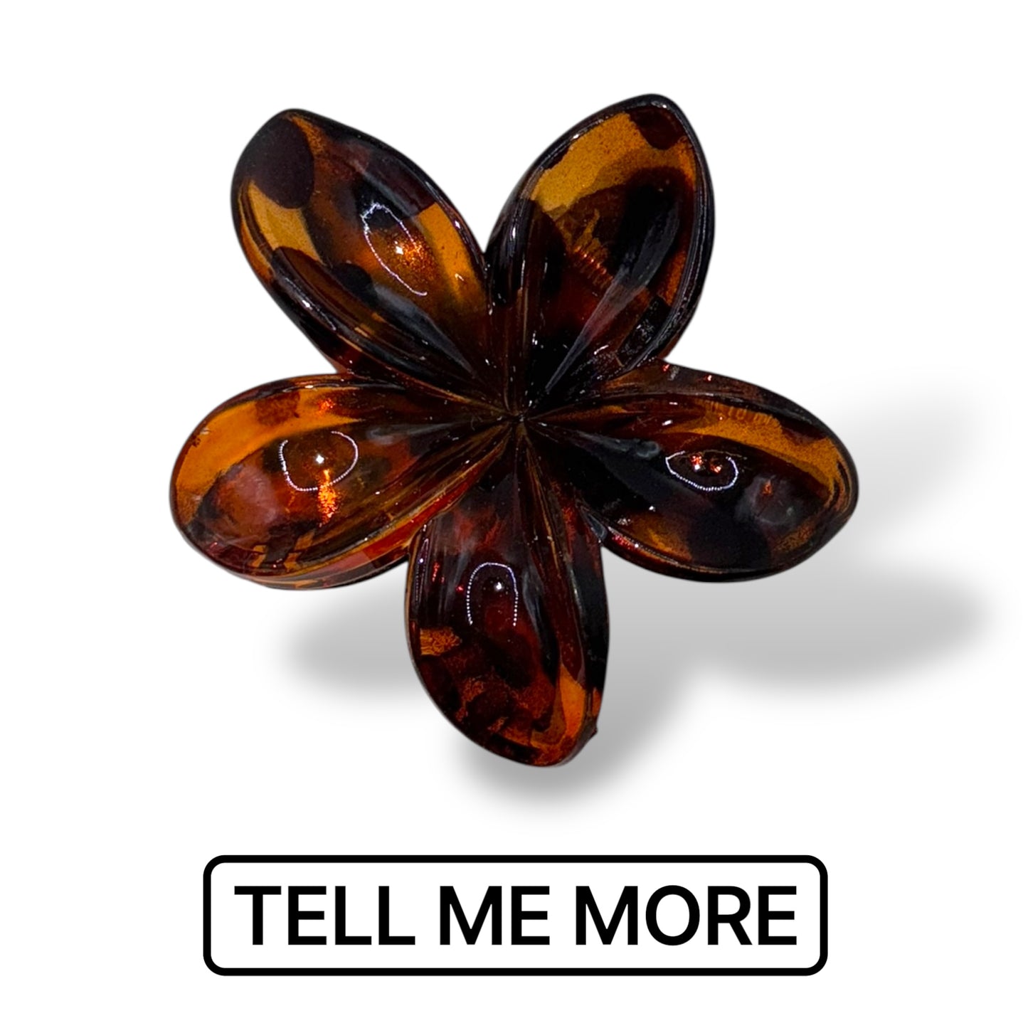 Tell Me More - Flower Hair Claw