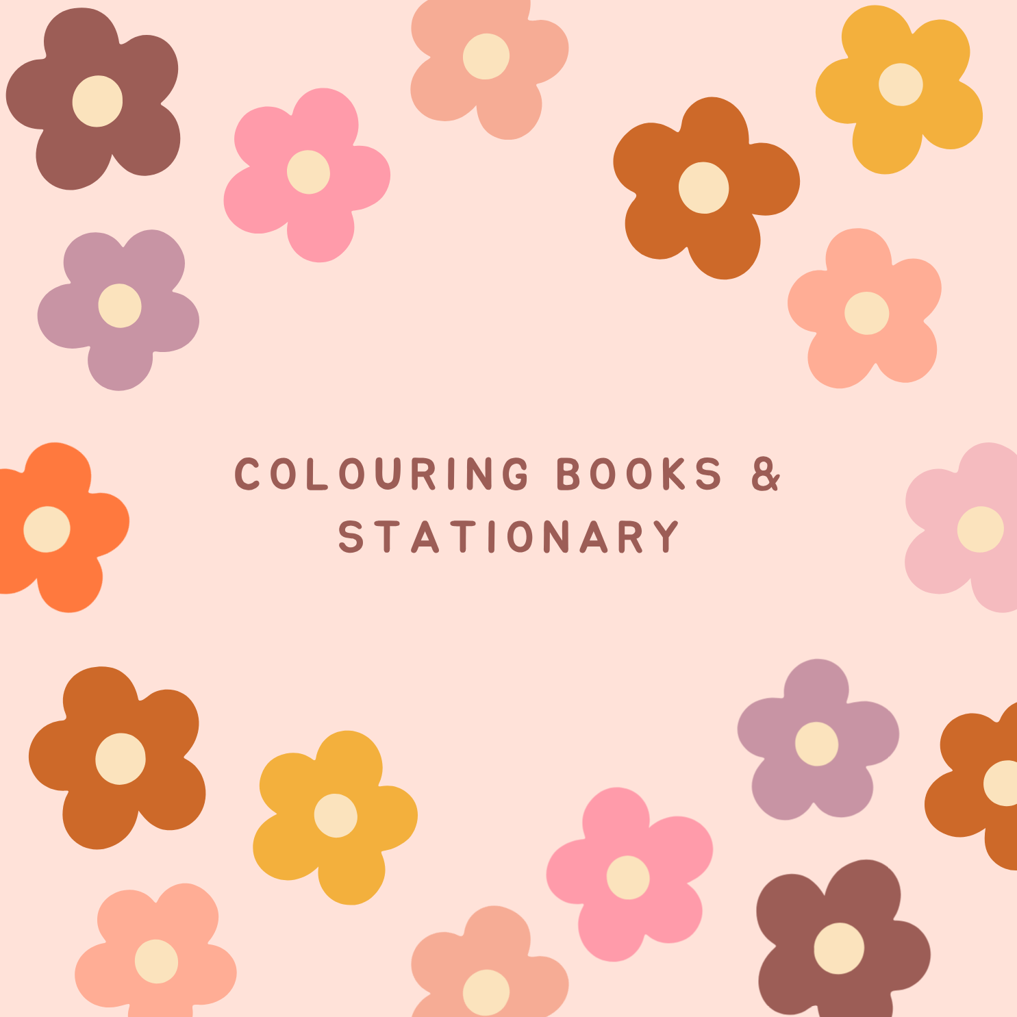 Colouring Books & Stationary