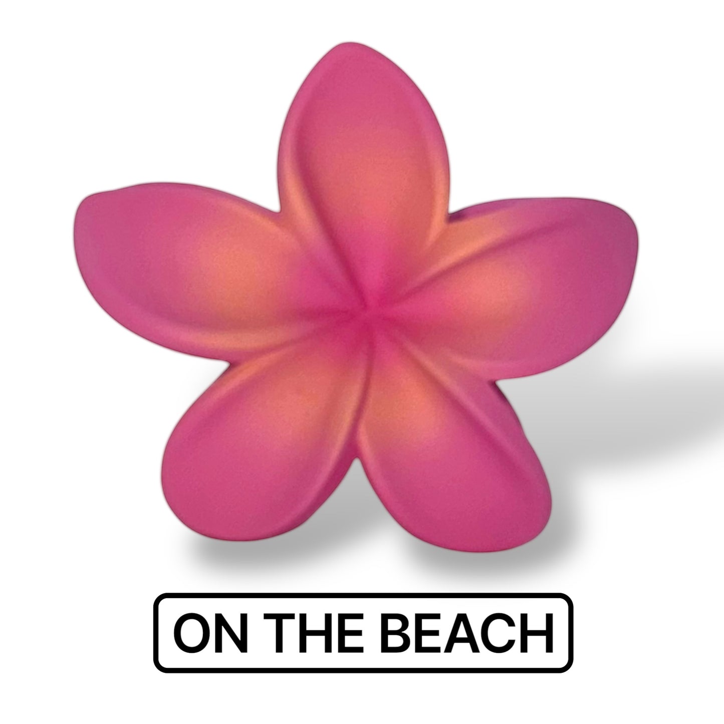 On The Beach- Flower Hair Claw