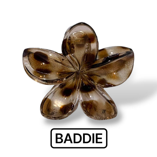 Baddie  - Flower Hair Claw
