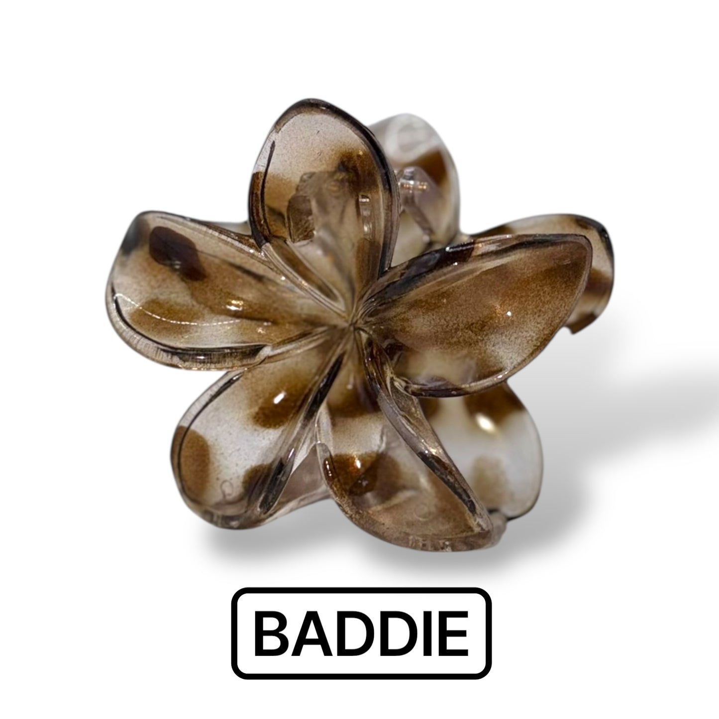 Baddie  - Flower Hair Claw