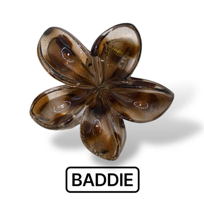 Baddie  - Flower Hair Claw
