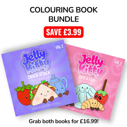 PRE ORDER - x2 Colouring Book Bundle!